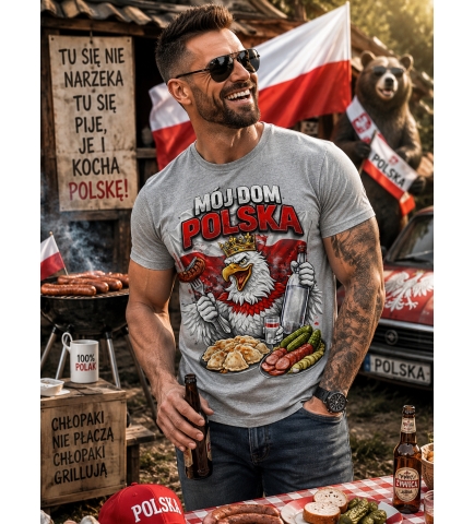 KOSZULKA PATRIOTYCZNI Mój Dom Polska